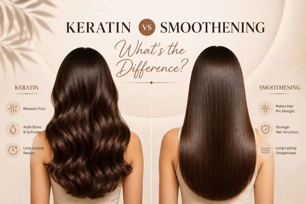 Keratin vs Smoothening: What's the Difference?
